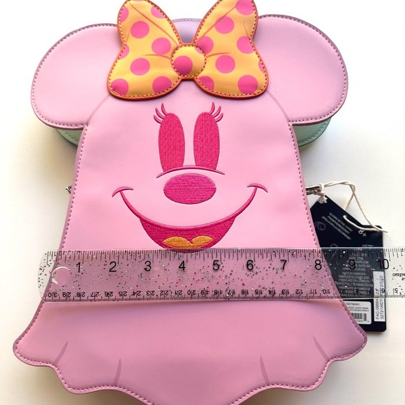 3097 DISNEY PARKS DISNEYLAND DISNEYWORLD  LIMITED EDITION HALLOWEEN LOUNGEFLY GL - Picture 5 of 13